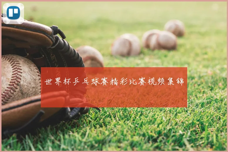世界杯乒乓球赛精彩比赛视频集锦